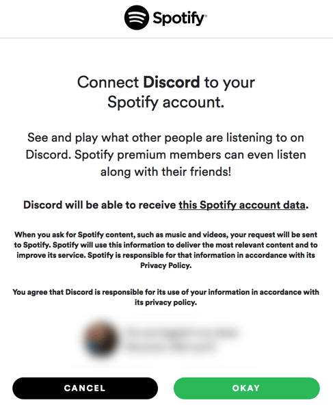 登入或是註冊Spotify