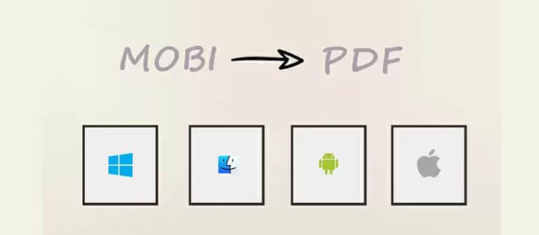 MOBI轉換為PDF