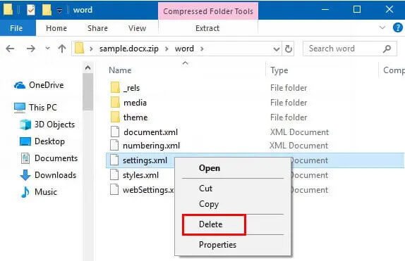 刪除這個資料夾中的「settings.xml」檔案。