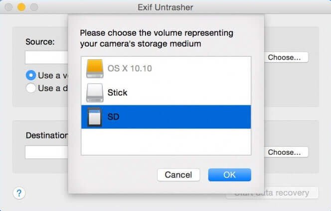 Exif Untrasher