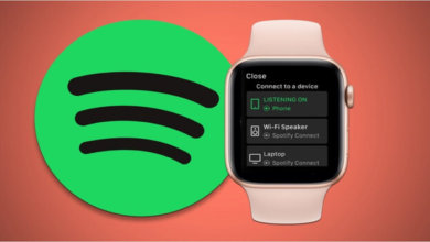 在Apple Watch 上離線播放Spotify