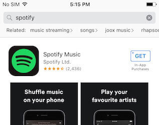 在App Store 上安裝Spotify
