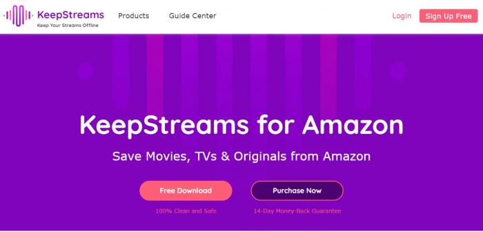 KeepStreams Amazon Prime Downloader
