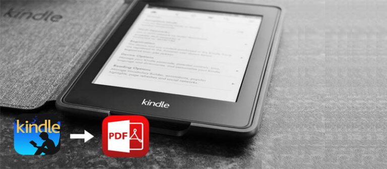 Kindle電子書轉換為PDF
