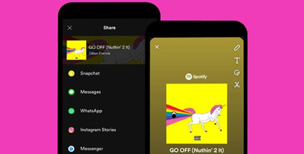 將Spotify 音樂加到Snapchat 影片