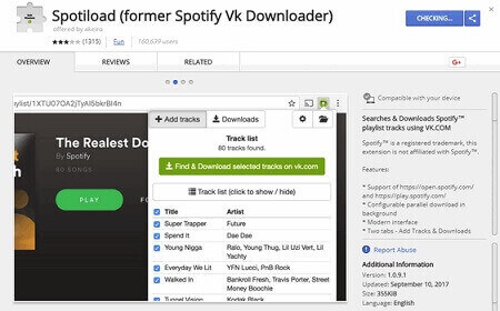 Spotiload Spotify to MP3 Converter