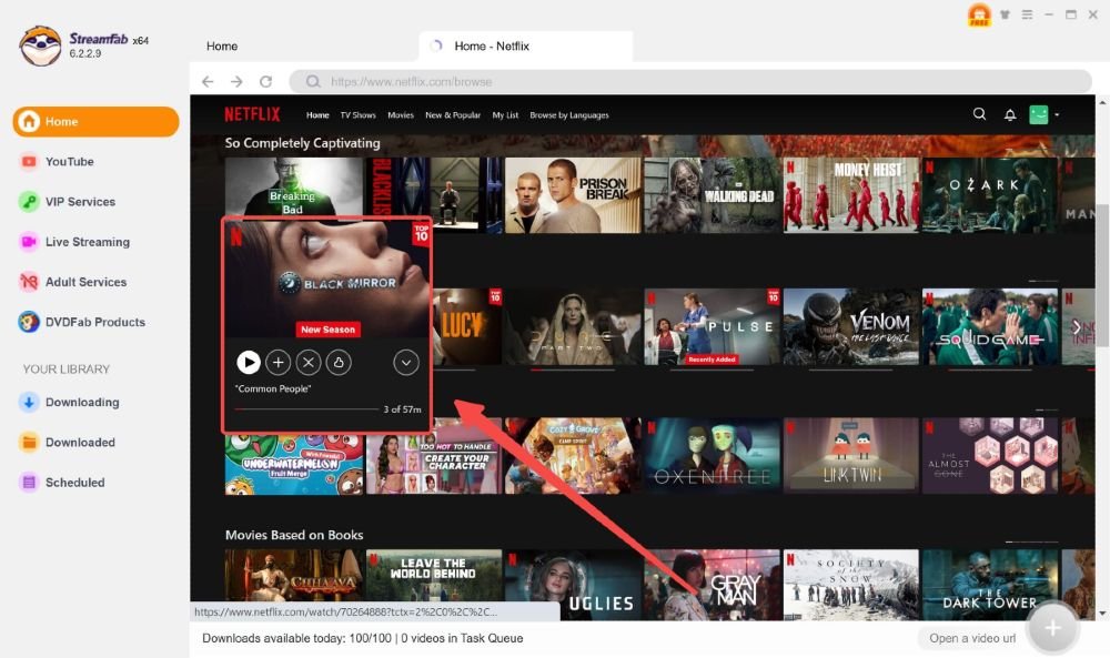 登入Netflix 帳號