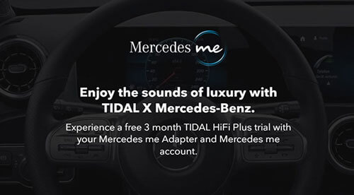 Mercedes-Benz和Tidal