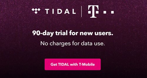 Tidal 與T-Mobile