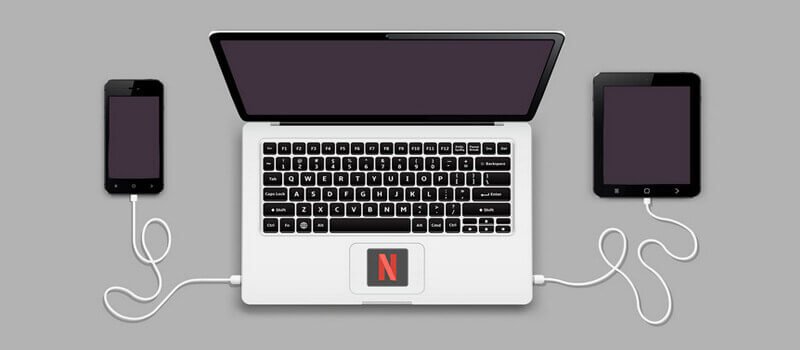 將Netflix 影片下載從電腦傳輸到手機