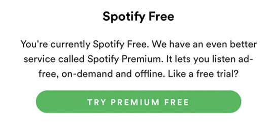 免費獲得Spotify Premium